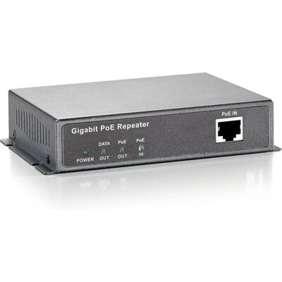 LevelOne POR-0120 Gigabit Netzwerk-Repeater - PoE - Bis zu 100m LevelOne POR-0120 Gigabit Netzwerk-Repeater - PoE - Bis zu 100m