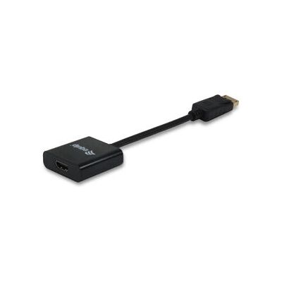 Equip 133438 Fekete 20cm DisplayPort to HDMI Átalakító - Videó Kábel Equip 133438 Fekete 20cm DisplayPort to HDMI Átalakító - Videó Kábel
