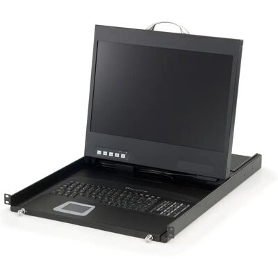 Console rack LevelOne KVM-8901DE - Schermo LCD 19" Nero Console rack LevelOne KVM-8901DE - Schermo LCD 19" Nero