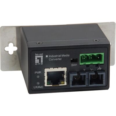 LevelOne IEC-4002 - Medienumsetzer - 100 Mbit/s - Schwarz LevelOne IEC-4002 - Medienumsetzer - 100 Mbit/s - Schwarz