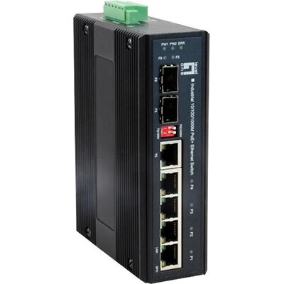 Switch di rete Gigabit Ethernet LevelOne IES-0610 - Montaggio a parete Switch di rete Gigabit Ethernet LevelOne IES-0610 - Montaggio a parete
