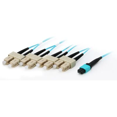 Equip Aqua Cyan OM4 Câble Fibre Optique 15m - Câble Fibre - Publicité Equip Aqua Cyan OM4 Câble Fibre Optique 15m - Câble Fibre - Publicité