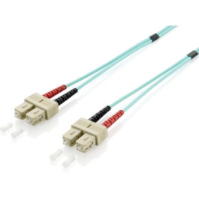 Kabel światłowodowy OM3 Multimode Equip 255333 - Turkusowy Kabel światłowodowy OM3 Multimode Equip 255333 - Turkusowy