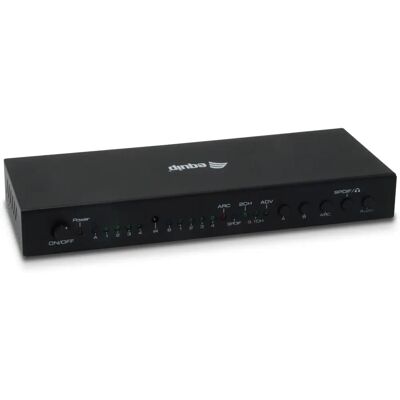 Equip 33271903 Interruptor de Vídeo - Suporta 4K - Matriz HDMI (4x2) - Preto Equip 33271903 Interruptor de Vídeo - Suporta 4K - Matriz HDMI (4x2) - Preto