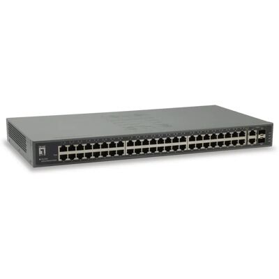 LevelOne FGU-5021 - Switch Réseau - 50 Ports - Non Géré - Gris LevelOne FGU-5021 - Switch Réseau - 50 Ports - Non Géré - Gris