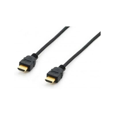 Equip 119350 HDMI Kabel 1,8m Schwarz Gold - HDMI Kabel Equip 119350 HDMI Kabel 1,8m Schwarz Gold - HDMI Kabel