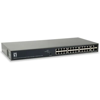 Switch gestito LevelOne GEP-2651 Layer 3 Gigabit Ethernet Switch gestito LevelOne GEP-2651 Layer 3 Gigabit Ethernet