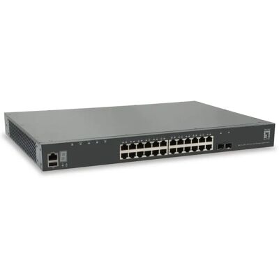 LevelOne GTL-2881 L3 Managed Gigabit Switch - 24 Ports LevelOne GTL-2881 L3 Managed Gigabit Switch - 24 Ports