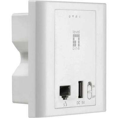 Ponto de Acesso Sem Fio LevelOne WAP-6221 - 300Mbps - Branco Ponto de Acesso Sem Fio LevelOne WAP-6221 - 300Mbps - Branco