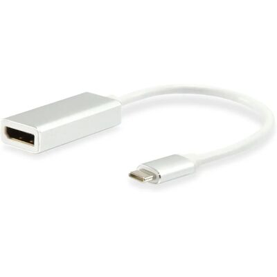 Adaptador USB C a DisplayPort Equip 133458 - Blanco Adaptador USB C a DisplayPort Equip 133458 - Blanco
