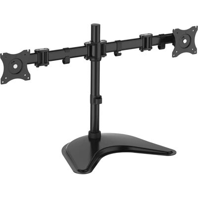 Equip 650118 Monitor Halterung - Für 2 Monitore, Verstellbar, Schwarz Equip 650118 Monitor Halterung - Für 2 Monitore, Verstellbar, Schwarz