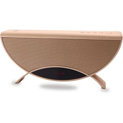 Conceptronic APOLLYON01GL Altavoz portátil Bluetooth - 10 W, Oro Conceptronic APOLLYON01GL Altavoz portátil Bluetooth - 10 W, Oro