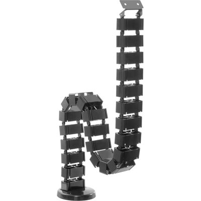 Organizzatore di cavi Equip 650808 - Pavimento, Nero, 1300mm - Gestione cavi Organizzatore di cavi Equip 650808 - Pavimento, Nero, 1300mm - Gestione cavi