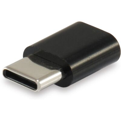 Equip 133472 USB C Micro USB B kábeladapter - Fekete Equip 133472 USB C Micro USB B kábeladapter - Fekete