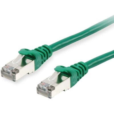 Equip 606409 Hálózati kábel - 15m, Cat6a, S/FTP, RJ-45, Zöld Equip 606409 Hálózati kábel - 15m, Cat6a, S/FTP, RJ-45, Zöld
