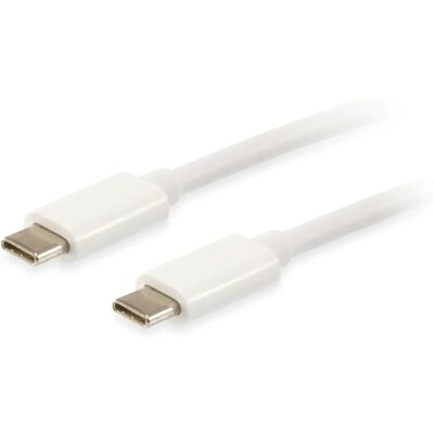 Equip Equip 128352 USB C 2m - Câble USB - Blanc - USB 3.1 Gen 2 - Publicité Equip Equip 128352 USB C 2m - Câble USB - Blanc - USB 3.1 Gen 2 - Publicité