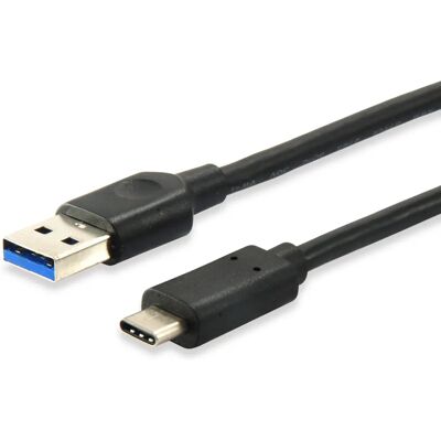 Equip 128345 Kabel USB - 0,5m, USB 3.2 Gen 1, USB-C do USB-A, Czarny Equip 128345 Kabel USB - 0,5m, USB 3.2 Gen 1, USB-C do USB-A, Czarny