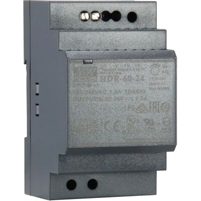 LevelOne POW-2421 Netzteil - 24V DC, 60W, DIN-Schiene LevelOne POW-2421 Netzteil - 24V DC, 60W, DIN-Schiene