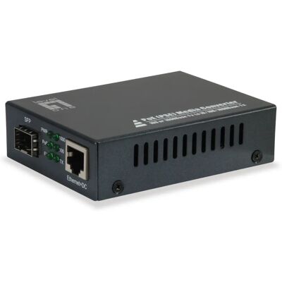 LevelOne GVT-2012 Διορθωτής Δικτύου - Gigabit, Fiber, RJ-45/SFP LevelOne GVT-2012 Διορθωτής Δικτύου - Gigabit, Fiber, RJ-45/SFP