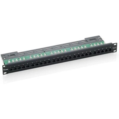 Equip 125298 Panel de brassage 1U rack RJ-45 Cat3 ISDN - Publicité Equip 125298 Panel de brassage 1U rack RJ-45 Cat3 ISDN - Publicité
