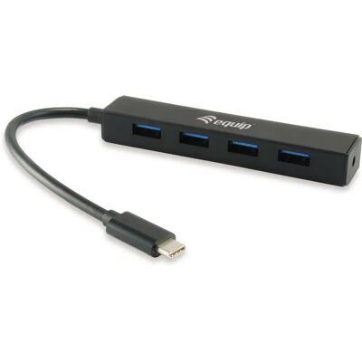 Equip 128954 USB-hubb - 4 portar, Type-C till Type-A, 5 Gbps Equip 128954 USB-hubb - 4 portar, Type-C till Type-A, 5 Gbps
