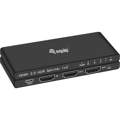 Equip 332716 2x HDMI - Splitter HDMI 4K UHD - Publicité Equip 332716 2x HDMI - Splitter HDMI 4K UHD - Publicité