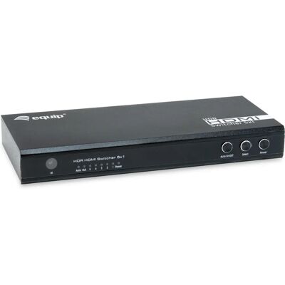 Equip 332726 Conmutador de Video - HDMI 4K HDR 5x1 Aluminio Equip 332726 Conmutador de Video - HDMI 4K HDR 5x1 Aluminio