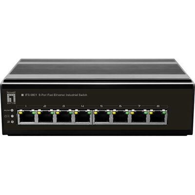 LevelOne IFS-0801 Schwarz Nicht verwalteter Fast Ethernet Switch LevelOne IFS-0801 Schwarz Nicht verwalteter Fast Ethernet Switch