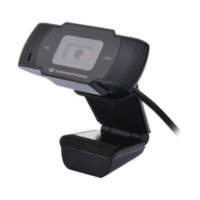 Conceptronic Model AMDIS 720P HD Webcam with Microphone - Black Conceptronic Model AMDIS 720P HD Webcam with Microphone - Black