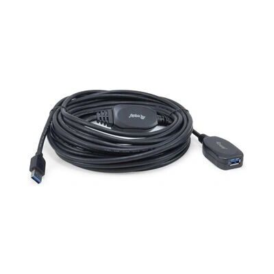 Equip USB-kabel - 10m, USB 3.2 Gen 1, Svart Equip USB-kabel - 10m, USB 3.2 Gen 1, Svart