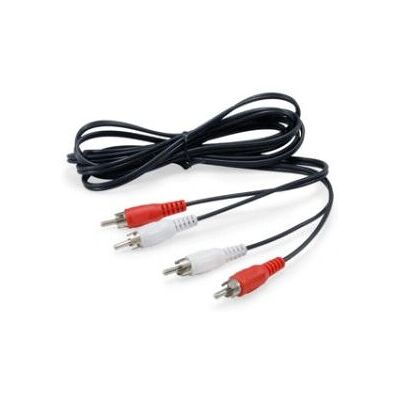 Cable de audio Equip 147094 - 2,5 m RCA Negro Cable de audio Equip 147094 - 2,5 m RCA Negro