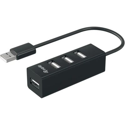 Equip USB-Hub 128955 - 4/5 Ports, USB 2.0, Schwarz Equip USB-Hub 128955 - 4/5 Ports, USB 2.0, Schwarz