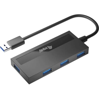 Equip 128956 Hub USB - 4 Ports, USB 3.2 Gen 1, 5000 Mbit/s, Noir Equip 128956 Hub USB - 4 Ports, USB 3.2 Gen 1, 5000 Mbit/s, Noir