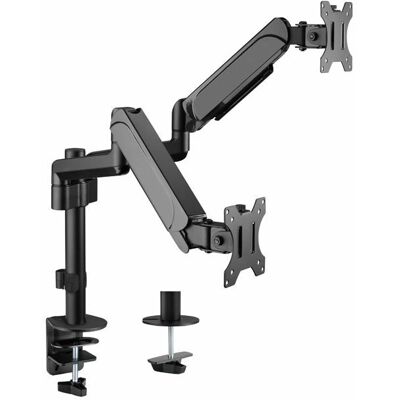 Suporte de monitor Equip 650133 - Ajustável, 2 monitores, VESA, Preto Suporte de monitor Equip 650133 - Ajustável, 2 monitores, VESA, Preto