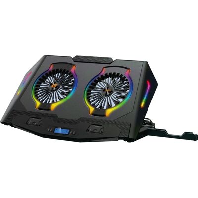 Conceptronic THYIA02B Tragbarer Laptop-Kühler - Schwarz Conceptronic THYIA02B Tragbarer Laptop-Kühler - Schwarz