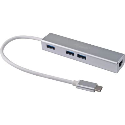 Docking Equip 133481 - USB 3.2 Tipo-C - Plata Docking Equip 133481 - USB 3.2 Tipo-C - Plata