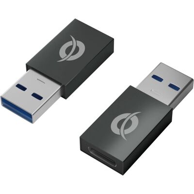 Adaptor USB Conceptronic DONN10G - USB-C la USB-A - Negru Adaptor USB Conceptronic DONN10G - USB-C la USB-A - Negru