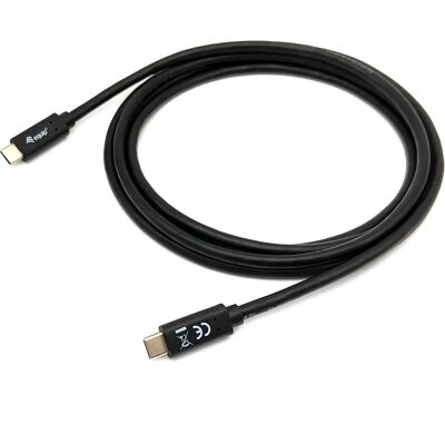 Câble USB Equip - 1m - Supporte USB 3.2 Gen 1 - Noir - Câble USB Câble USB Equip - 1m - Supporte USB 3.2 Gen 1 - Noir - Câble USB
