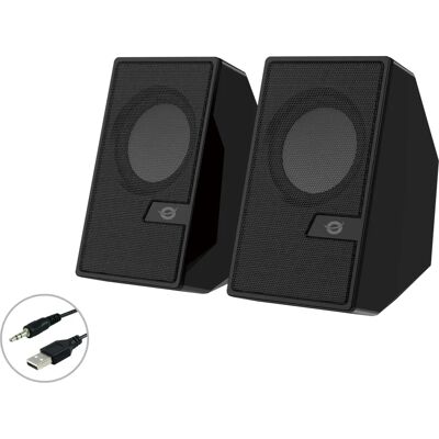 Conceptronic BJORN02B Drahtlose 2-Wege Lautsprecher Conceptronic BJORN02B Drahtlose 2-Wege Lautsprecher