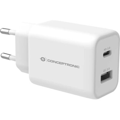 Conceptronic ALTHEA11W Încărcător Rapid Alb - Încărcător pentru Mobil Conceptronic ALTHEA11W Încărcător Rapid Alb - Încărcător pentru Mobil