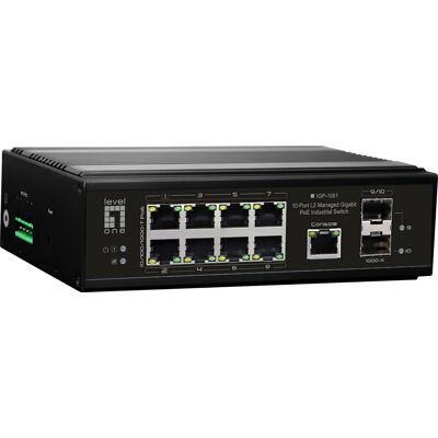 LevelOne IGP-1061 Managed Netzwerkswitch - 8 PoE Gigabit Ports LevelOne IGP-1061 Managed Netzwerkswitch - 8 PoE Gigabit Ports