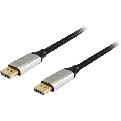 Equip 119261 DisplayPort Kabel - Ondersteunt 8K HDMI 1.4 1m Zwart Equip 119261 DisplayPort Kabel - Ondersteunt 8K HDMI 1.4 1m Zwart