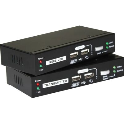 LevelOne KVM-9036 KVM-förlängare - VGA, USB, 100m LevelOne KVM-9036 KVM-förlängare - VGA, USB, 100m