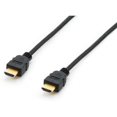 Equip 159352 HDMI-Kabel - 1,8m, Schwarz - Unterstützt 4K 30Hz - HDMI Type A Equip 159352 HDMI-Kabel - 1,8m, Schwarz - Unterstützt 4K 30Hz - HDMI Type A