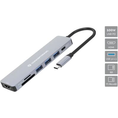 Conceptronic DONN19G Σύνδεση για φορητό - USB-C 100W Conceptronic DONN19G Σύνδεση για φορητό - USB-C 100W