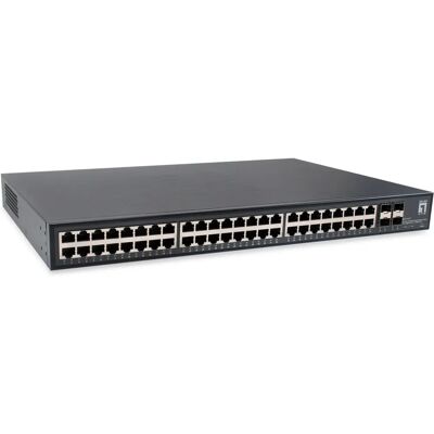 Switch di Rete LevelOne GTU-5211 Non Gestito Gigabit Ethernet - 52 Porte Switch di Rete LevelOne GTU-5211 Non Gestito Gigabit Ethernet - 52 Porte
