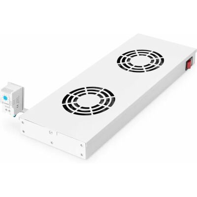 Equip EZF-2-G Rack Zubehör-Kühllüfter - 2 Lüfter, 12 cm, 1U Equip EZF-2-G Rack Zubehör-Kühllüfter - 2 Lüfter, 12 cm, 1U