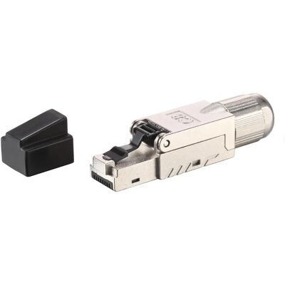 Equip 121172 Conector RJ-45 Negro Acero Inoxidable Equip 121172 Conector RJ-45 Negro Acero Inoxidable