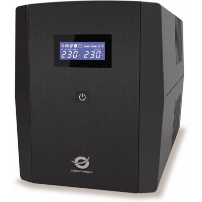 Conceptronic ZEUS08E 1500VA 900W UPS Linha-interativa Conceptronic ZEUS08E 1500VA 900W UPS Linha-interativa