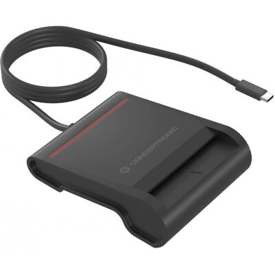 Conceptronic SCR01BC Smartkartenleser - USB-C - Schwarz Conceptronic SCR01BC Smartkartenleser - USB-C - Schwarz